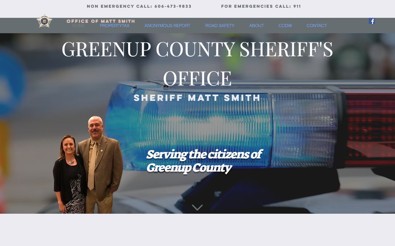 Greenup County arrest records and court charges sheriff office site