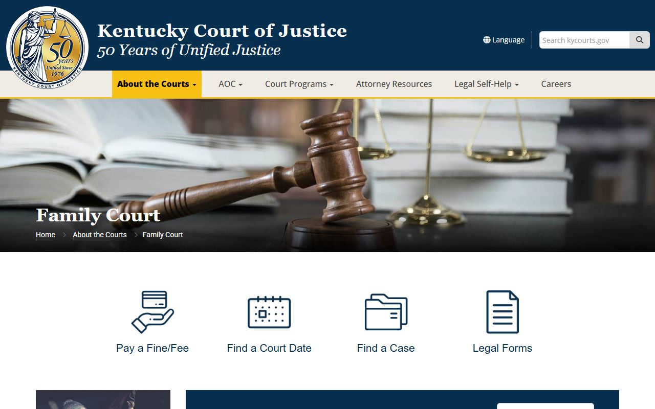 Kentucky Family Court context for Greenup County restricted court records