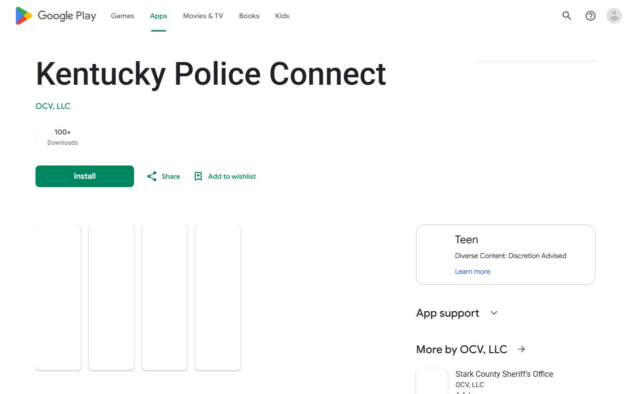 Greenup County traffic court records Kentucky Police Connect Google Play source